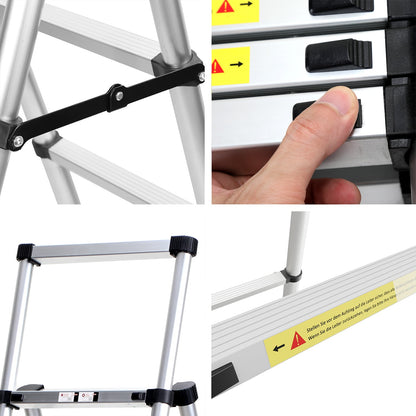 Telescoping ladder Folding ladder A-frame | Bowlift