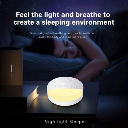 Skanto | DreamWave White Noise Machine – Soothing Sound Therapy with Timer