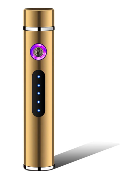 BowLift | Voltrino Cylinder USB lighter | Double arc technology | Rechargeable & windproof | Noble metal casing for men
