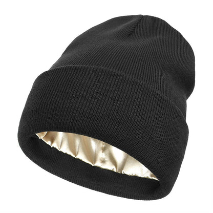 Skanto | Noor Silk Winter Hat – Warm, Hair-Protecting & Elegant