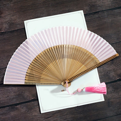 Kalsten | Hand fan made of bamboo silk