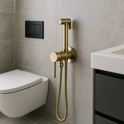 Skanto | Always Clean Wall-Mounted Bidet Faucet Set