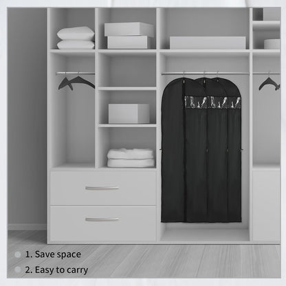 BowLift | Long Garment Storage Cover – 180cm Dress Bag with Zipper & Window (Buy 1, Get 1 FREE)