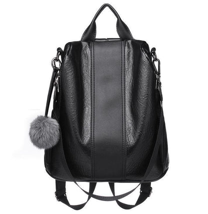 BowLift | Women's Anti-theft Leather Backpack