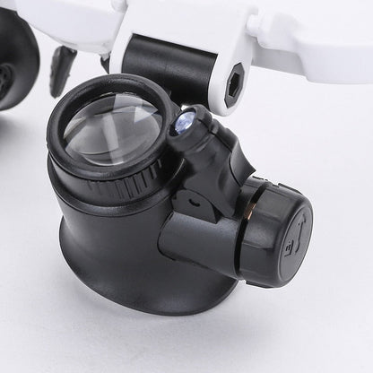 Skanto | LED Magnifying Headband Optical Lens Tool