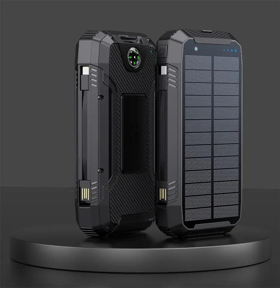 Skanto | 30000mAh Solar Charger Wireless Waterproof Power Bank External