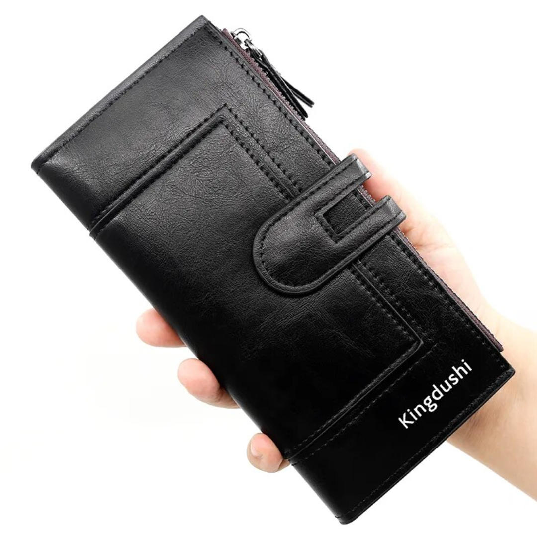 Long Leather Wallet for Ladies Bowlift