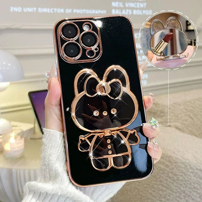 Skanto | 3D Rabbit Korean Style Mirror iPhone Case
