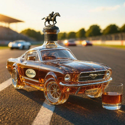 Skanto | OutlawFlask | Limited Edition Bronco Whiskey Bottle