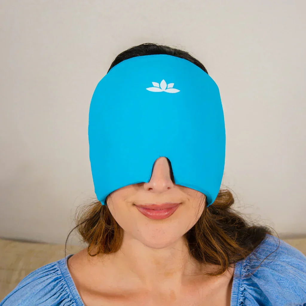 HeadRelax Warm-Cold Therapy Mask – Relieves Migraine & Headaches instantly | Brehn
