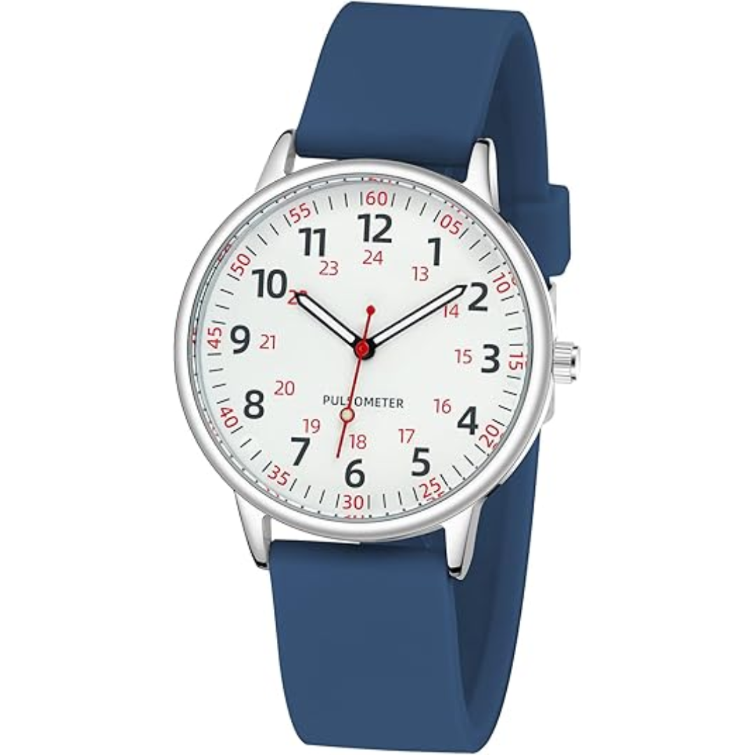 BowLift | Stylish Women’s Clip-On Watch – Waterproof Silicone Fob Watch in Elegant Colours