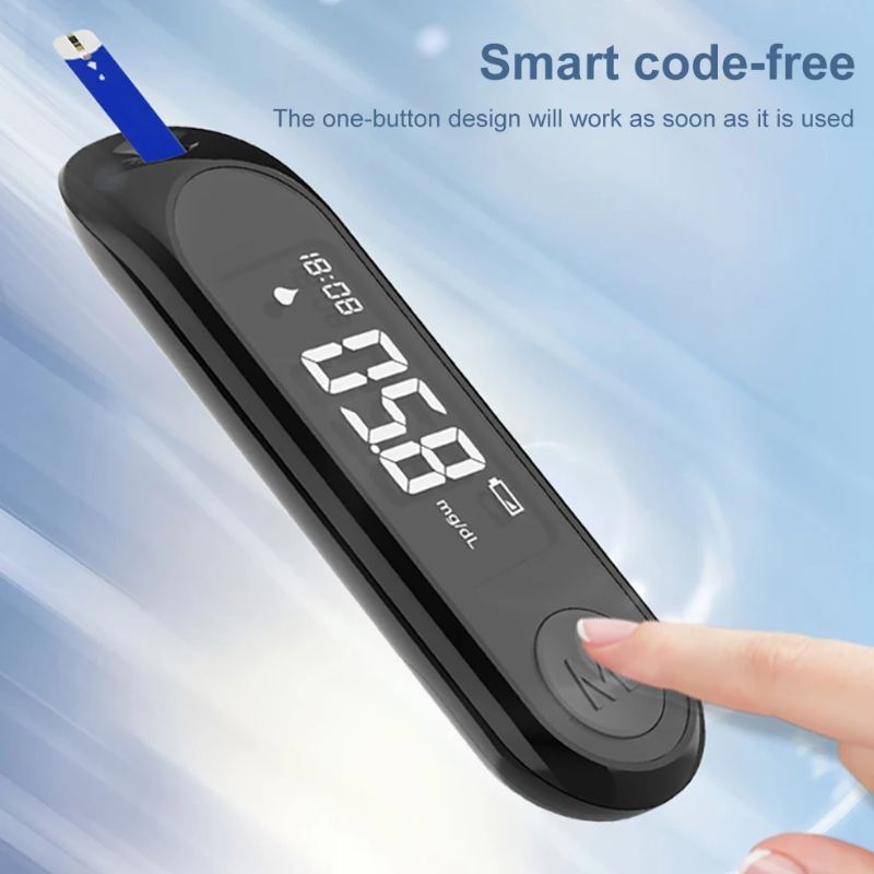 BowLift | Blood Glucose Monitor Kit with Test Strips and Lancets