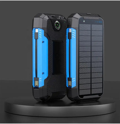 Skanto | 30000mAh Solar Charger Wireless Waterproof Power Bank External