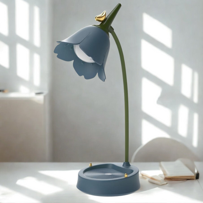 Modern Flower LED Table Lamp ABS Plastic | Kalsten