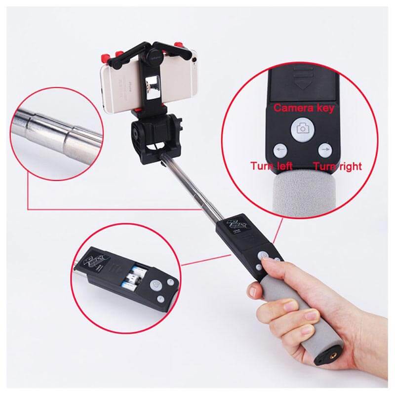 BowLift | Selfie Stick "Image Arc" with 360° Rotation & Bluetooth Remote Control