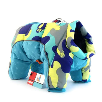 BowLift | Warm & waterproof winter jacket for dogs with reflective stripes