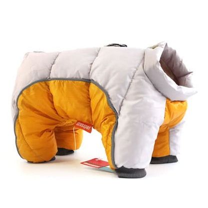 BowLift | Warm & waterproof winter jacket for dogs with reflective stripes