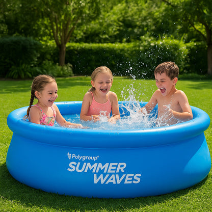 BowLift | WaterJoy Inflatable Pool –  Pool with Rim and Filter Pump