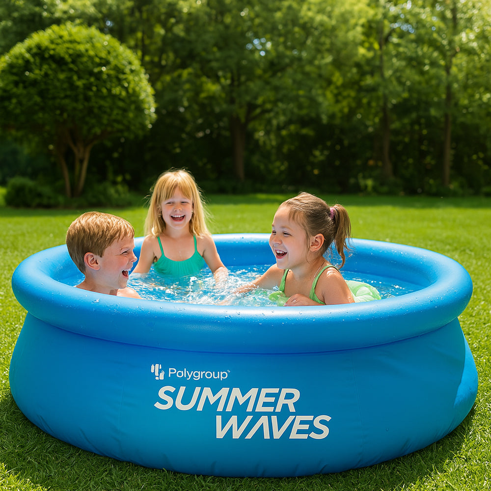BowLift | WaterJoy Inflatable Pool –  Pool with Rim and Filter Pump