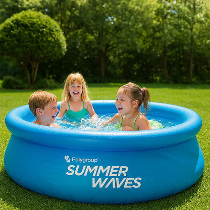 BowLift | WaterJoy Inflatable Pool –  Pool with Rim and Filter Pump