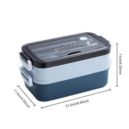 Skanto stainless steel lunch box, all included
