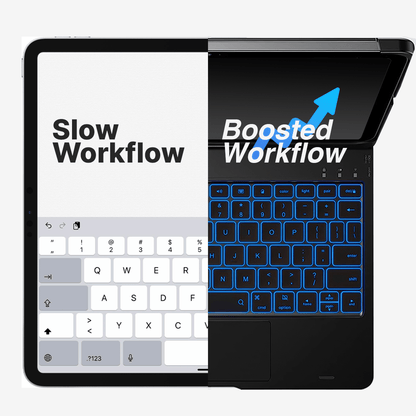 BowLift | Wireless Keyboard Case for iPad - Rotating Design