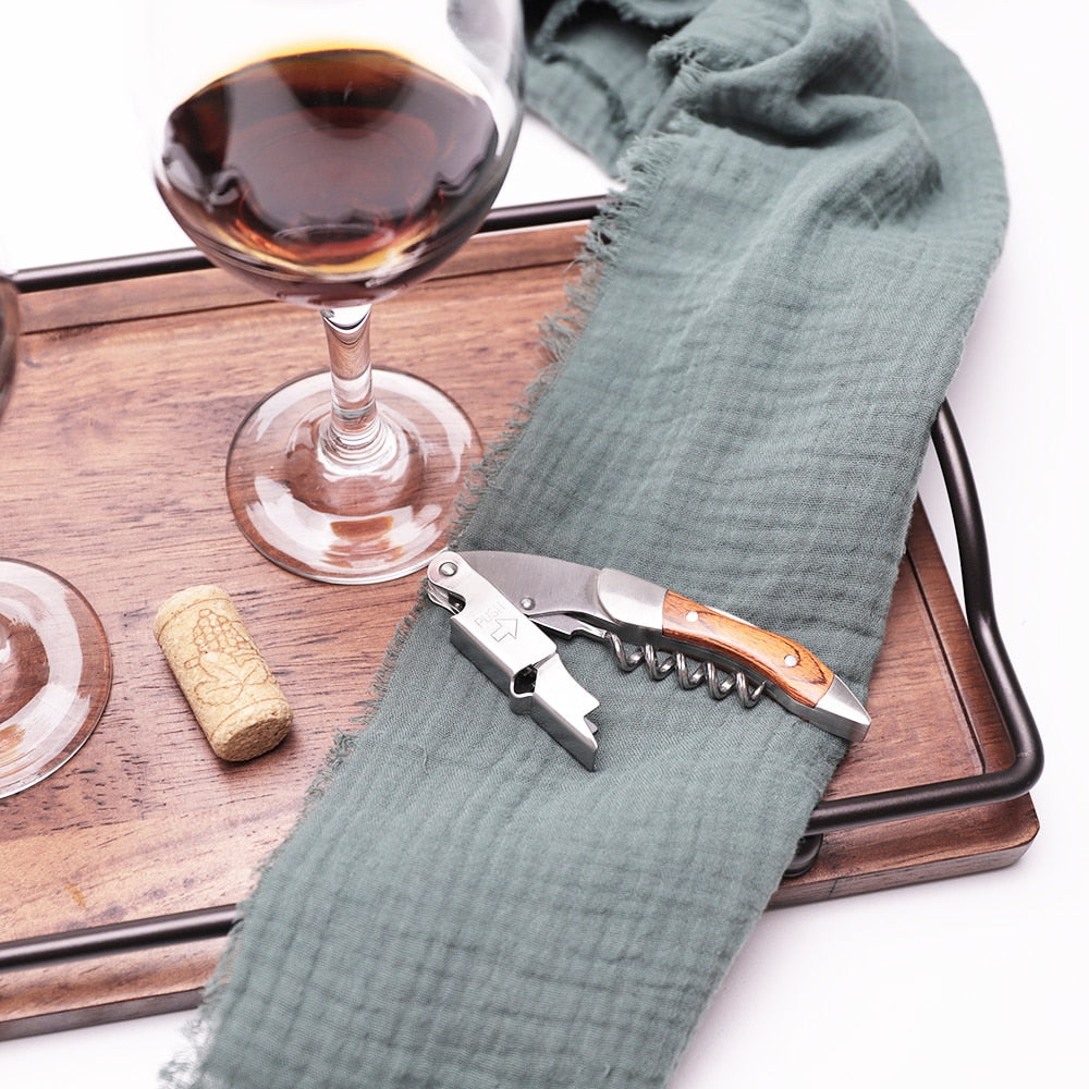 Bottle Opener and Foil Cutter Gift for Wine Lovers Wine Corkscrew | Skanto