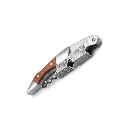 Bottle opener and foil cutter gift for wine lovers wine corkscrew | Karnz
