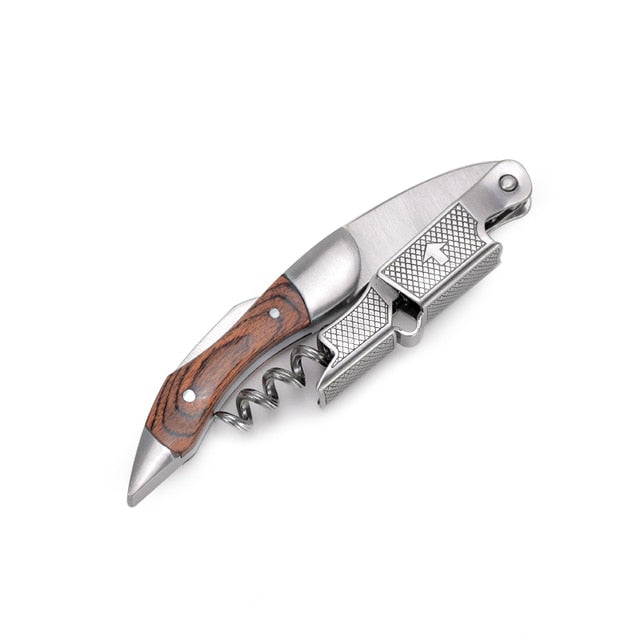 Bottle Opener and Foil Cutter Gift for Wine Lovers Wine Corkscrew | Skanto