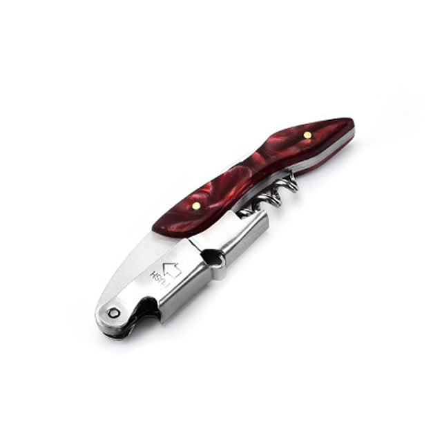 Bottle opener and foil cutter gift for wine lovers wine corkscrew | Karnz