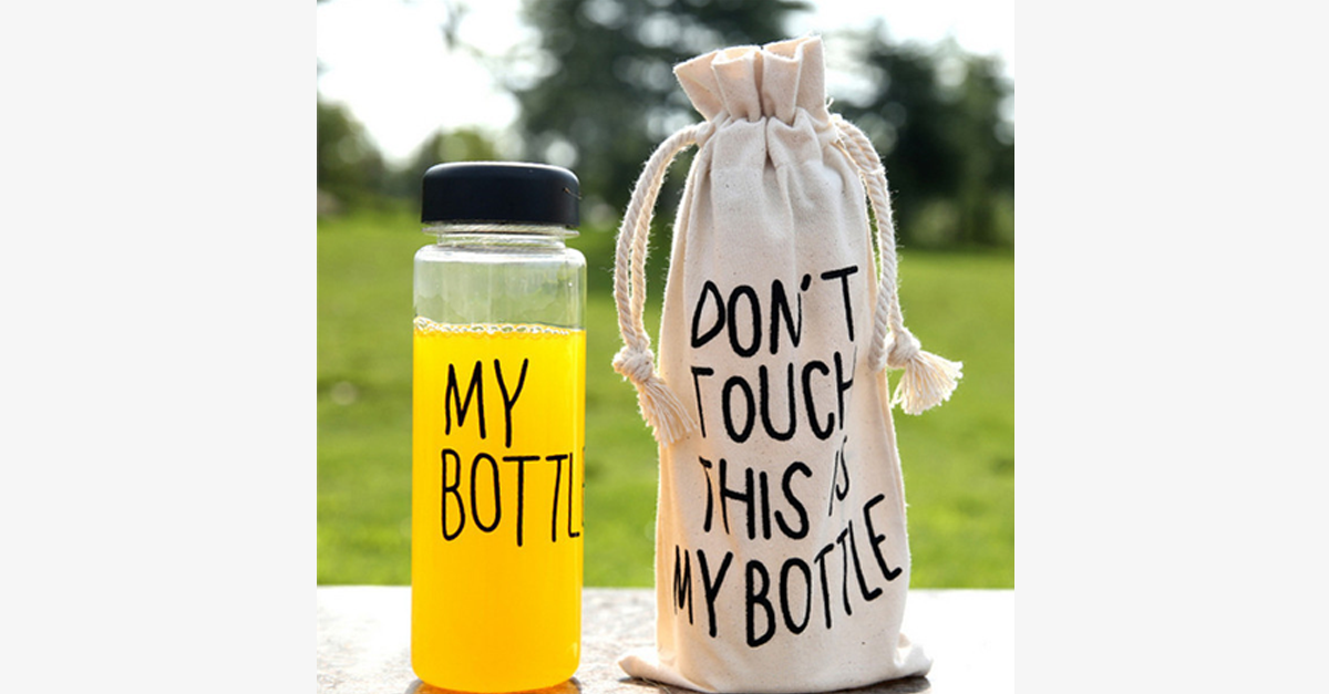 BowLift | My Bottle Transparent Water Bottle