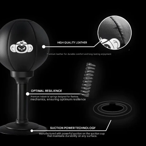 Skanto | Punching Ball with Powerful Suction Cup - PowerStrike