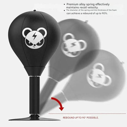 Skanto | Punching Ball with Powerful Suction Cup - PowerStrike