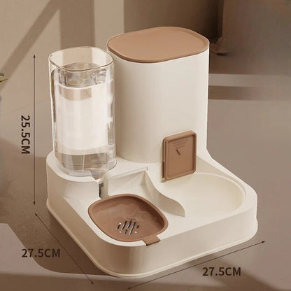 Skanto | BRETZEESMART Pet Feeder – Automatic Pet Food and Water Dispenser