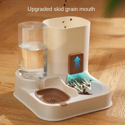 Skanto | BRETZEESMART Pet Feeder – Automatic Pet Food and Water Dispenser