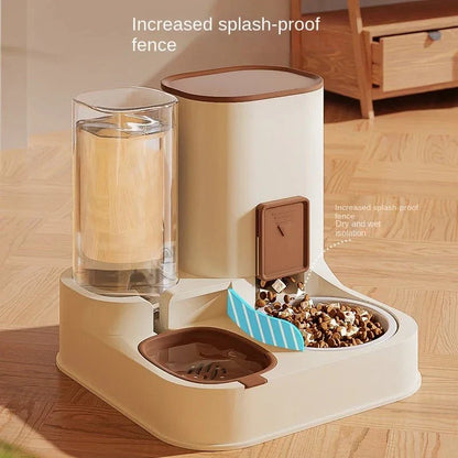 Skanto | BRETZEESMART Pet Feeder – Automatic Pet Food and Water Dispenser