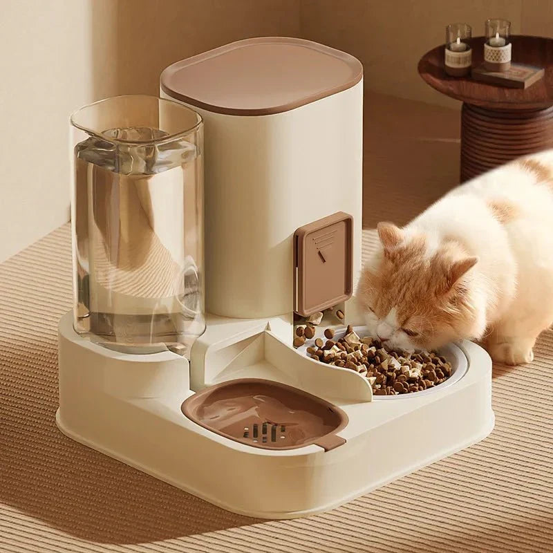 Skanto | BRETZEESMART Pet Feeder – Automatic Pet Food and Water Dispenser