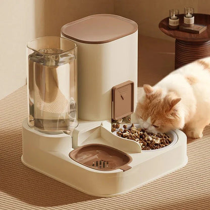 Skanto | BRETZEESMART Pet Feeder – Automatic Pet Food and Water Dispenser