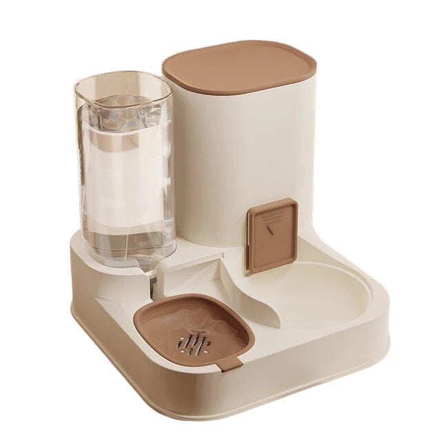 Skanto | BRETZEESMART Pet Feeder – Automatic Pet Food and Water Dispenser
