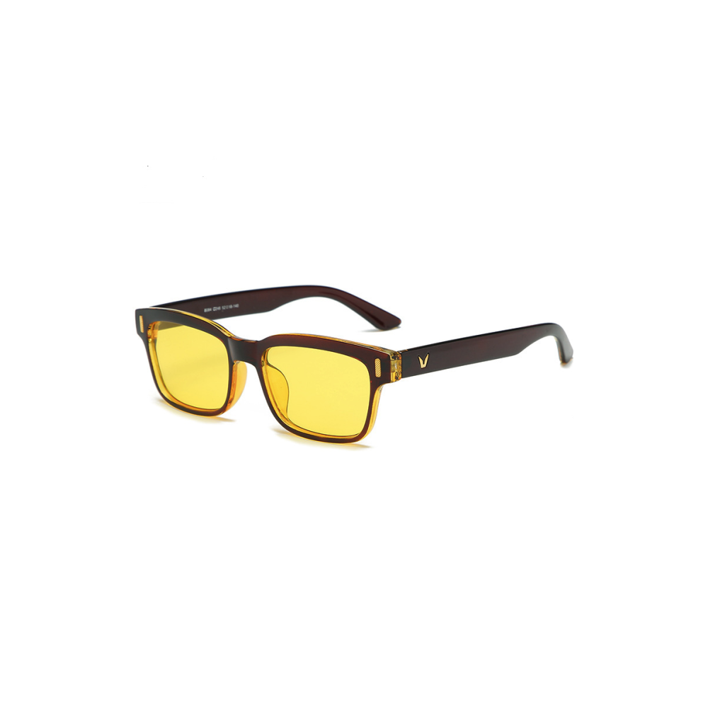 Blue Light Filter Glasses Square for Screen Work | Skanto
