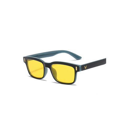 Blue Light Filter Glasses Square for Screen Work | Skanto