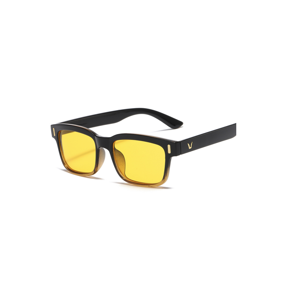 Blue Light Filter Glasses Square for Screen Work | Skanto