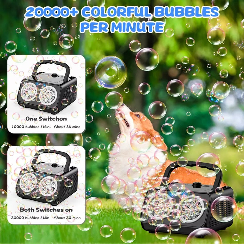 Skanto | Electric Bubble Machine with 20,000+ Bubbles per Minute