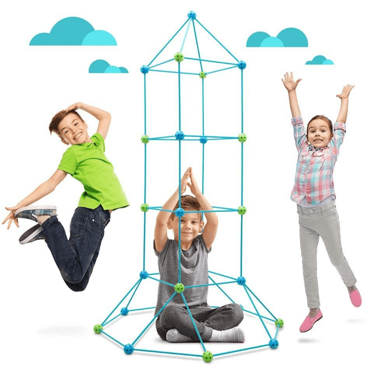 Skanto | Buildadream Tent – Creative Building Toy for Kids – Imaginative Play and Learning Adventures