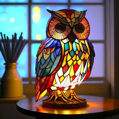 Skanto | Sculptural Glass Lamp with Animal Motifs in Subtle Light