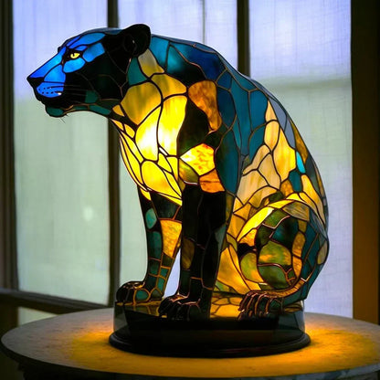 Skanto | Artistic Pendant Lamp with Animal Motif in Glass