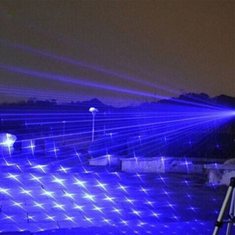 Skanto | Laser Torch Blue Beam Tactical Outdoor Flashlight