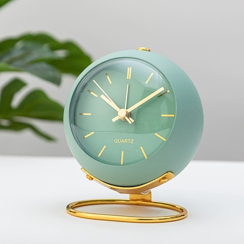 BowLift | Buzzley – Retro Analog Alarm Clock with Silent Movement