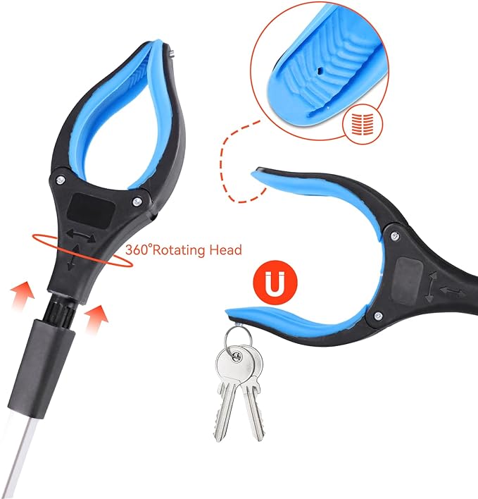 BowLift | Foldable Grabber With 360° Swivel Clip