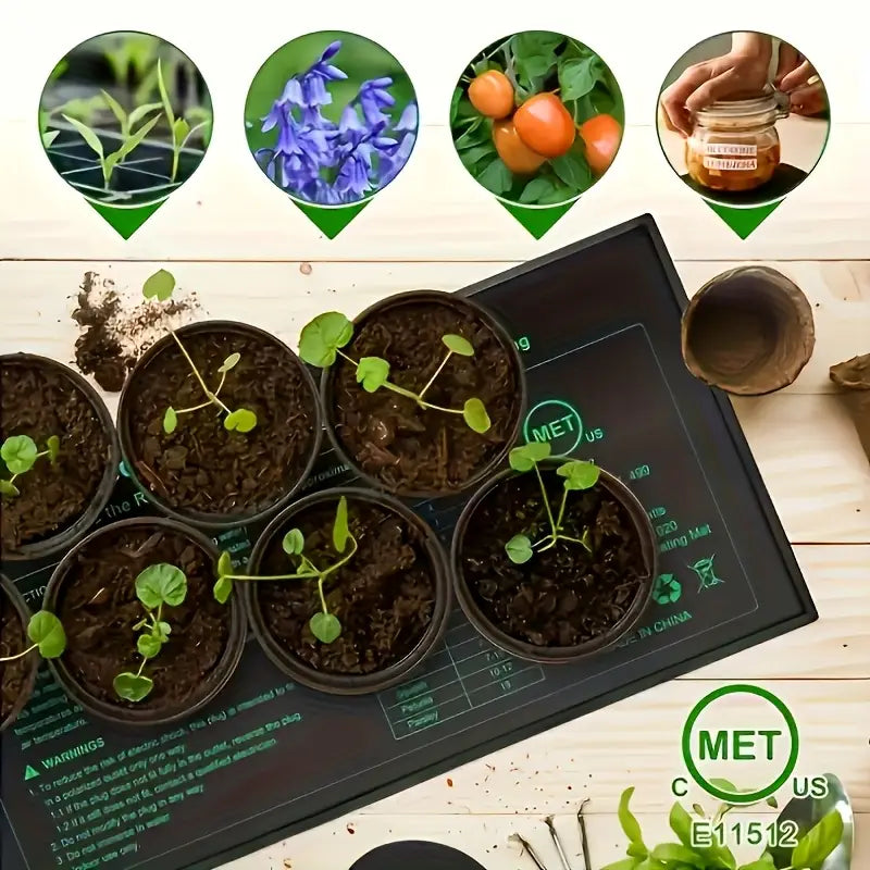 Skanto | Seedling Heat Mat – Temperature Control for Faster Germination and Growth